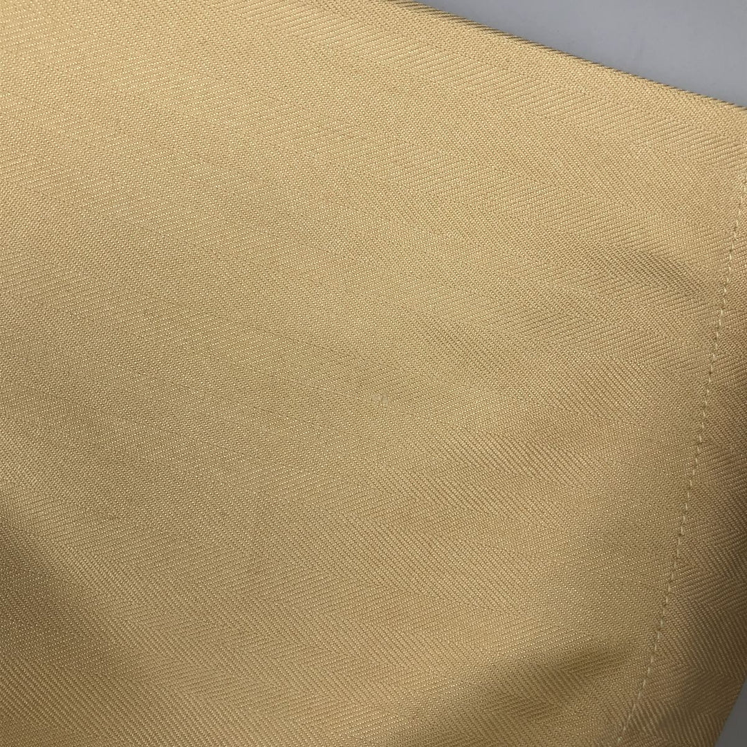 Tommy Bahama short sleeve open collar silk shirt, box shirt, men's XL size silk yellow type Vintage Second Hand