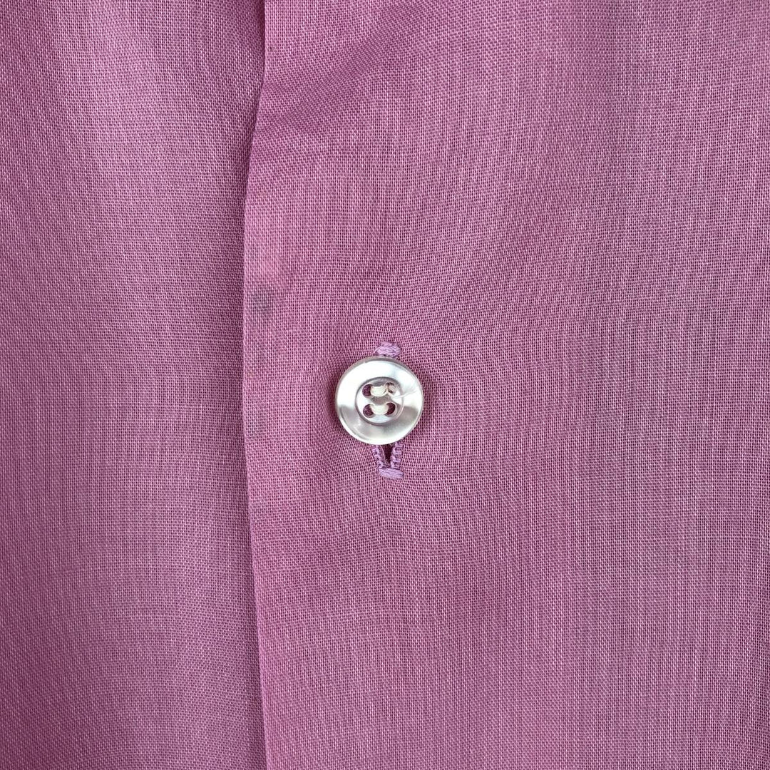 70'S Arrow Short-Sleeve Polyester Shirt, Men's Size L (Equivalent), Vintage polyester pink type Vintage Second Hand