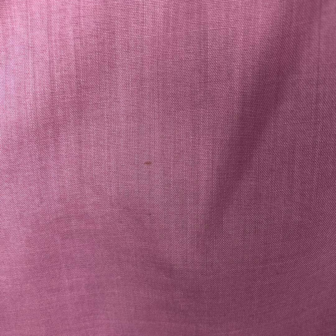 70'S Arrow Short-Sleeve Polyester Shirt, Men's Size L (Equivalent), Vintage polyester pink type Vintage Second Hand