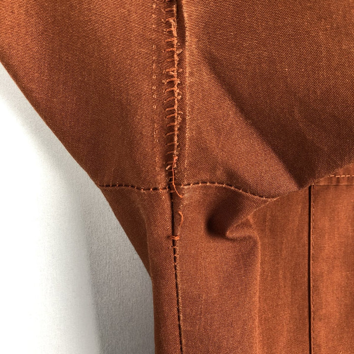~90'S Fashion Seal Shane Short-Sleeve Box Shirt, Men's Size L (Equivalent), Vintage unclear brown type Vintage Second Hand