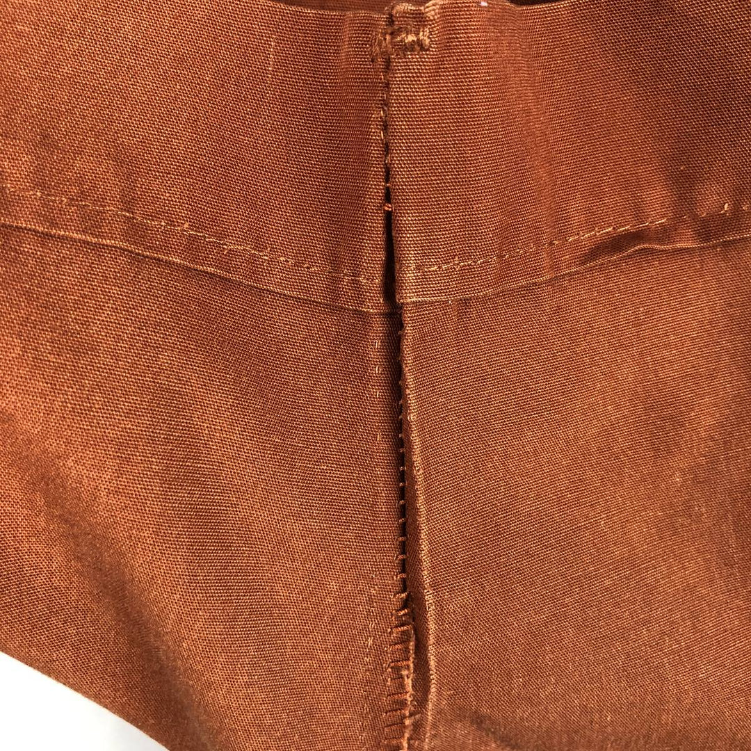 ~90'S Fashion Seal Shane Short-Sleeve Box Shirt, Men's Size L (Equivalent), Vintage unclear brown type Vintage Second Hand