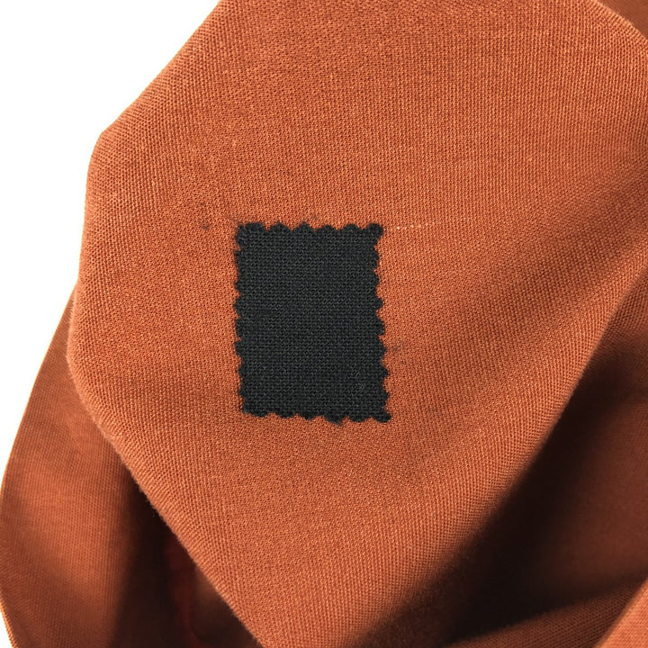 ~90'S Fashion Seal Shane Short-Sleeve Box Shirt, Men's Size L (Equivalent), Vintage unclear brown type Vintage Second Hand
