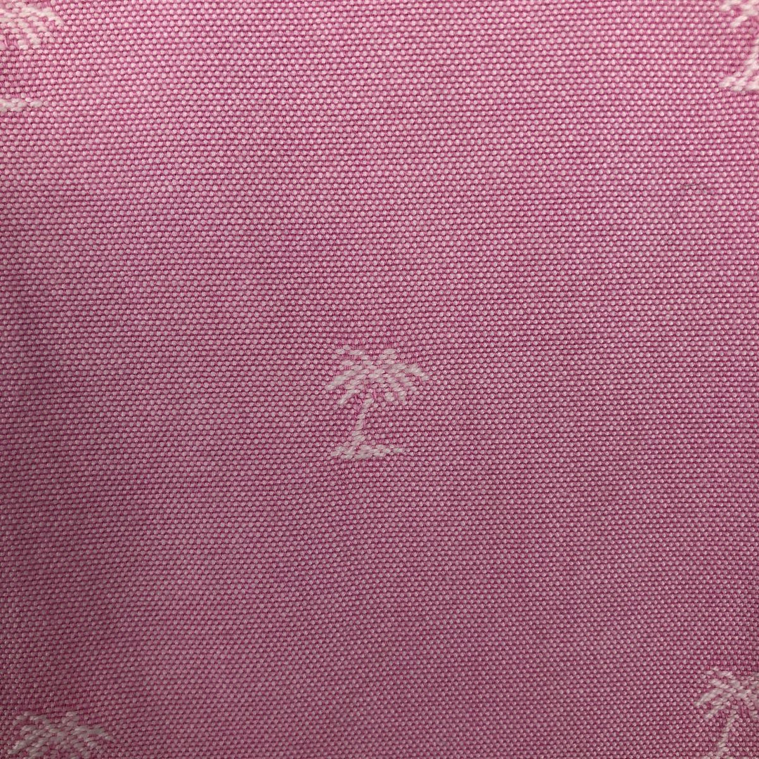 Ralph Lauren CLASSIC FIT Classic Fit all-over print short-sleeved button-down shirt, men's size L (approx.) cotton pink type Vintage Second Hand