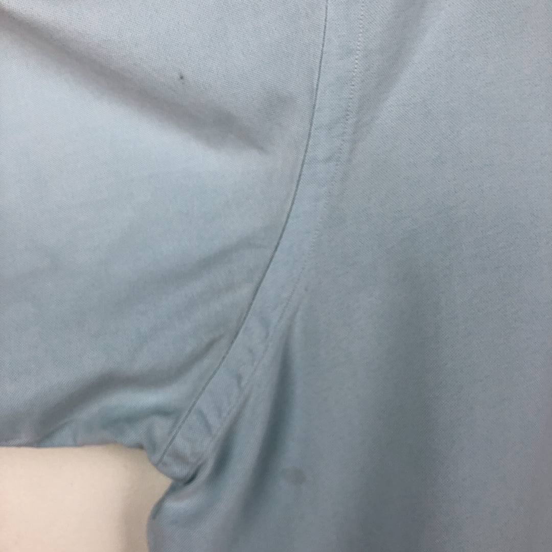 Ralph Lauren Classic Fit Short Sleeve Button Down Shirt Men's XL cotton Mint green Vintage Second Hand