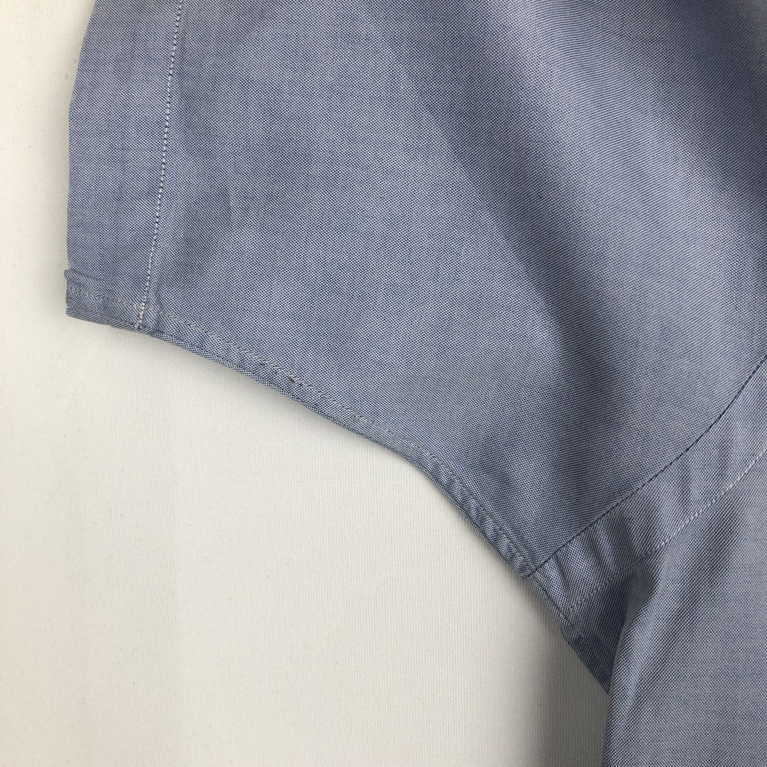 Ralph Lauren POLO by Ralph Lauren YARMOUTH long sleeve button down shirt, men's size L cotton Blue type light blue Vintage Second Hand