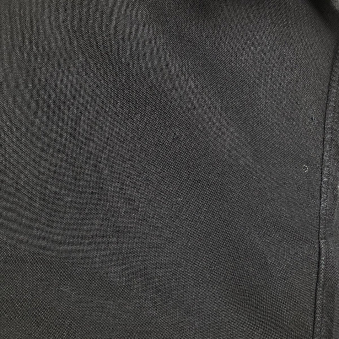 Ralph Lauren Classic Fit Short-Sleeve Button-Down Shirt, Men's Size XL (approx.) cotton black type Vintage Second Hand