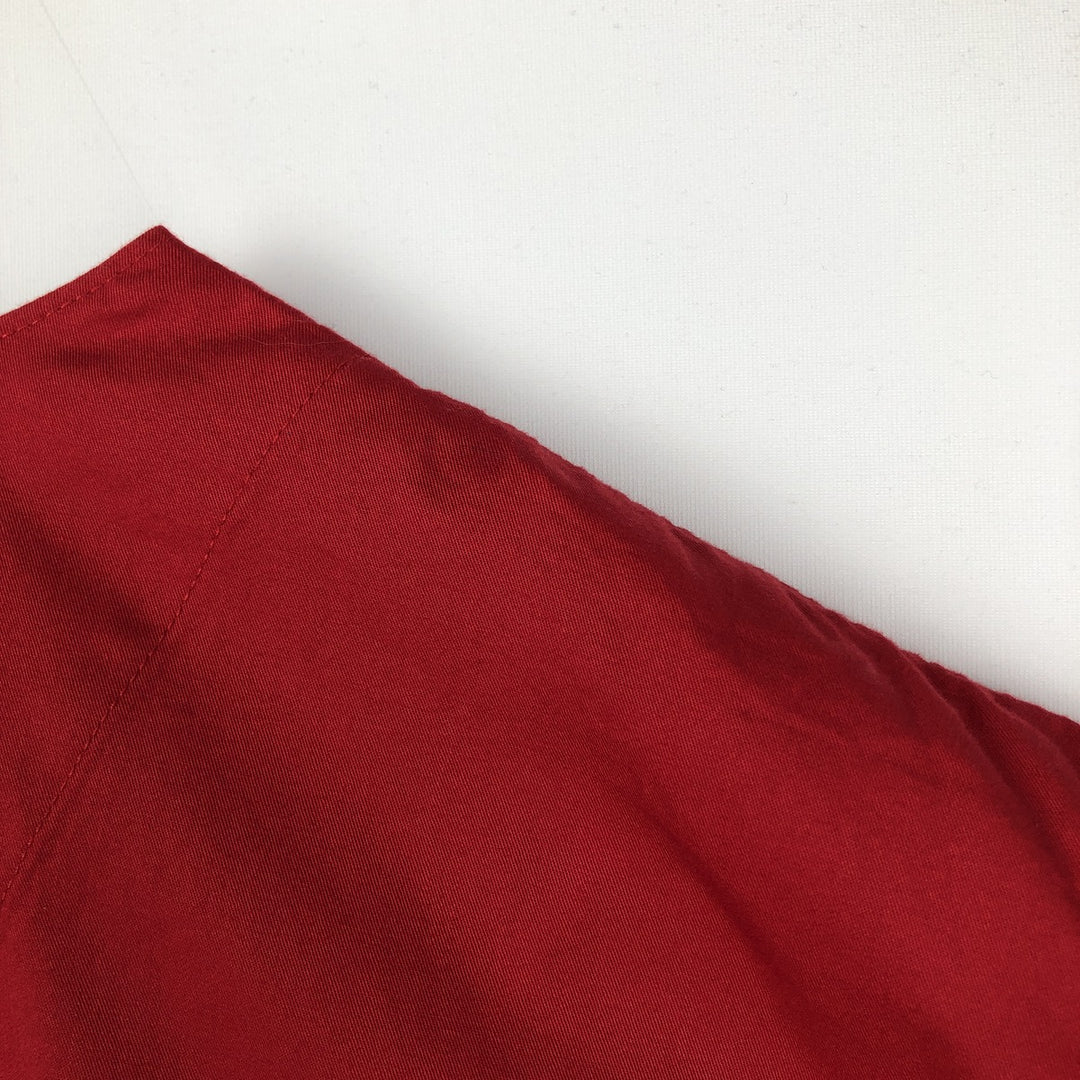 Ralph Lauren POLO by Ralph Lauren UNDERWEAR Game Shirt Baseball Shirt Men's XL (approx.) cotton red type Vintage Second Hand