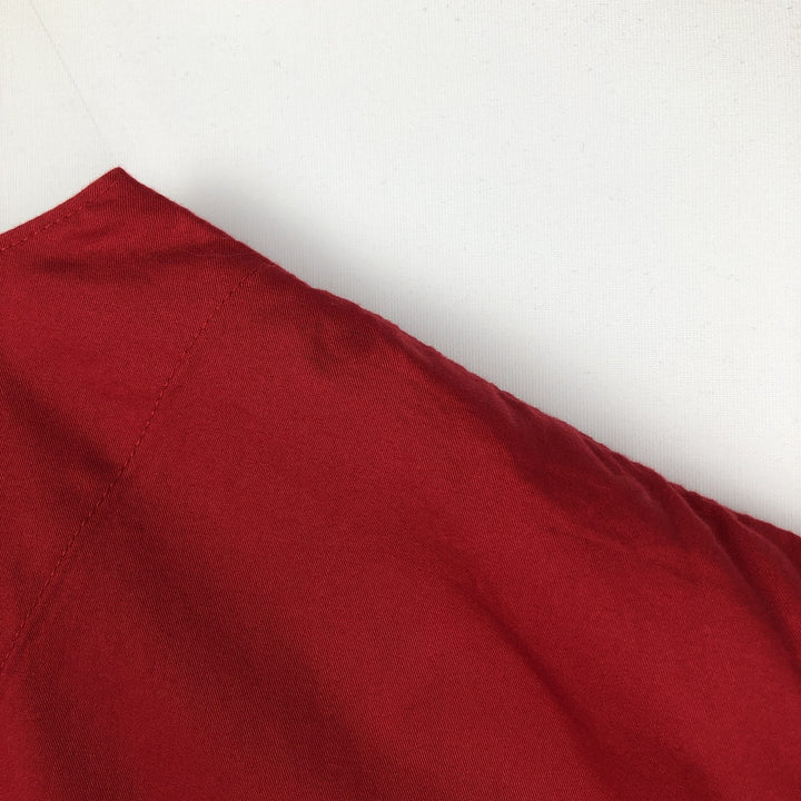 Ralph Lauren POLO by Ralph Lauren UNDERWEAR Game Shirt Baseball Shirt Men's XL (approx.) cotton red type Vintage Second Hand