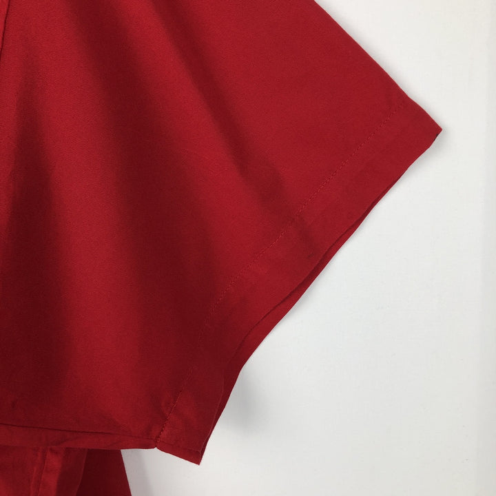 Ralph Lauren POLO by Ralph Lauren UNDERWEAR Game Shirt Baseball Shirt Men's XL (approx.) cotton red type Vintage Second Hand