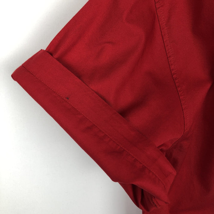 Ralph Lauren POLO by Ralph Lauren UNDERWEAR Game Shirt Baseball Shirt Men's XL (approx.) cotton red type Vintage Second Hand