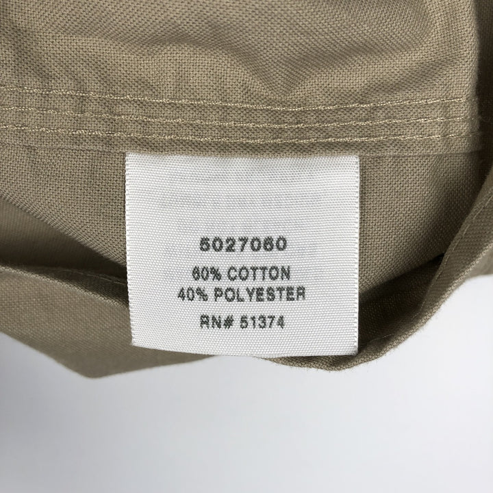 Carhartt short sleeve work shirt, size L for men cotton Beige type Vintage Second Hand