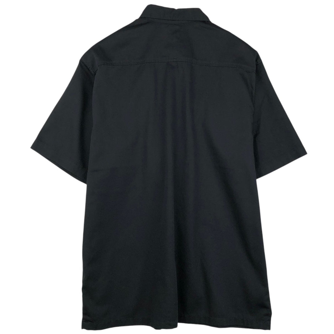 Carhartt Short Sleeve Work Shirt, Boxy Shirt, Men's XL polyester black type Vintage Second Hand