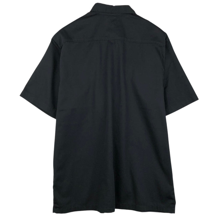 Carhartt Short Sleeve Work Shirt, Boxy Shirt, Men's XL polyester black type Vintage Second Hand