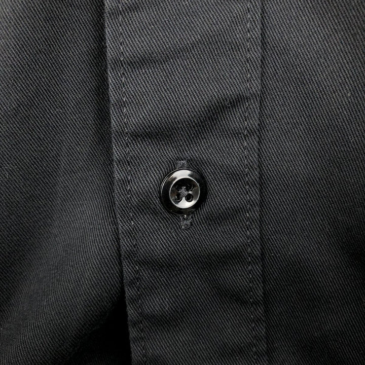Carhartt Short Sleeve Work Shirt, Boxy Shirt, Men's XL polyester black type Vintage Second Hand