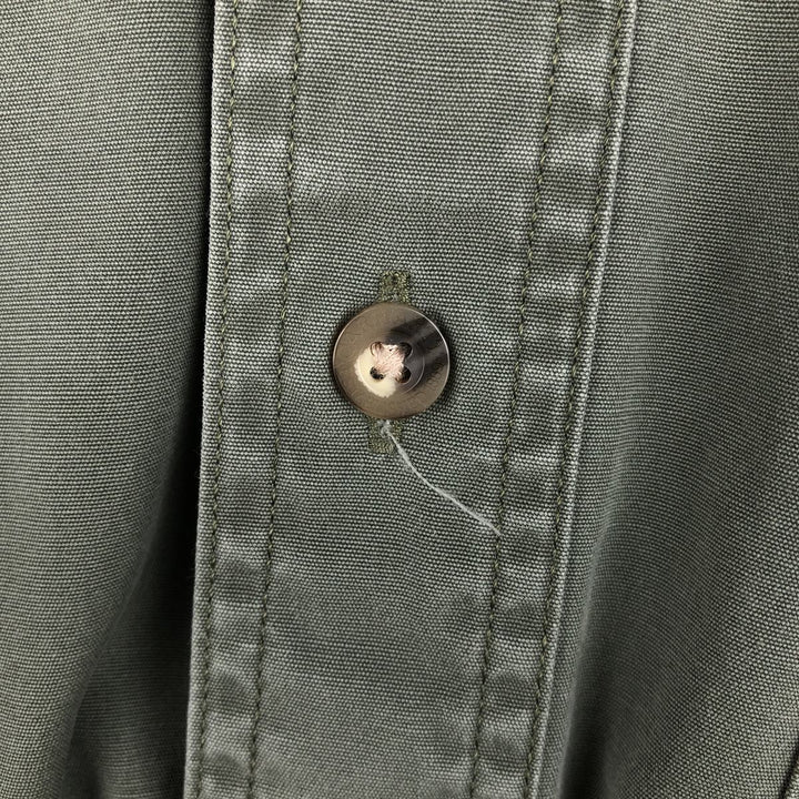 Carhartt Short-Sleeve Work Shirt, Men's Size S (approx.) cotton Khaki type Vintage Second Hand