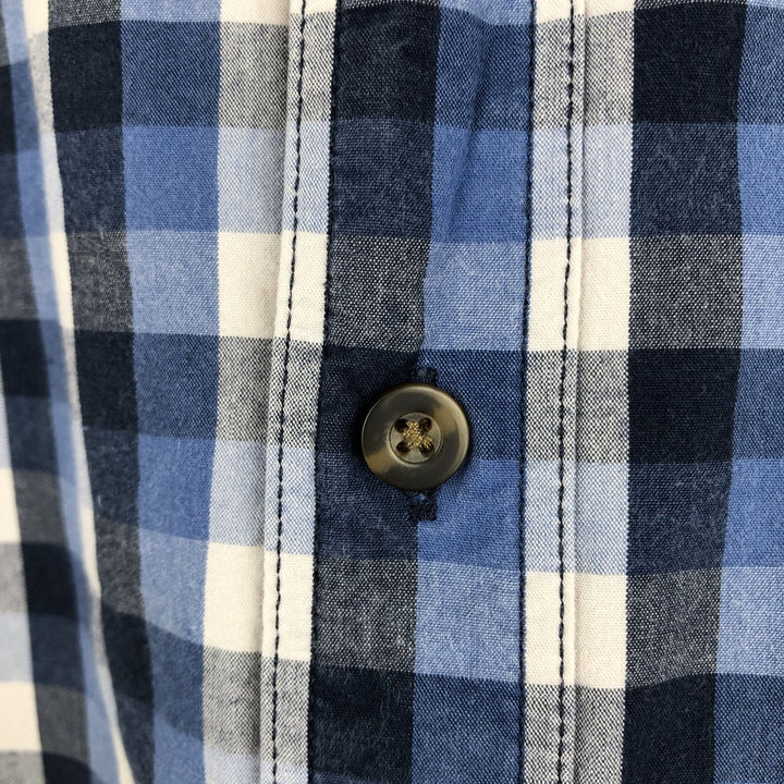 Carhartt RELAXED FIT Check Pattern Short Sleeve Work Shirt Men's XL cotton blue type Vintage Second Hand