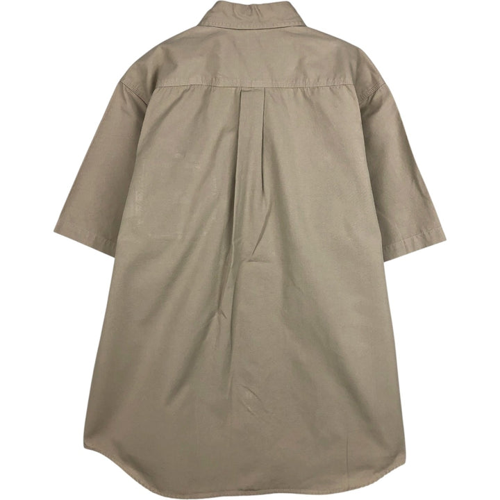 Carhartt short sleeve work shirt, men's size M cotton Beige type Vintage Second Hand