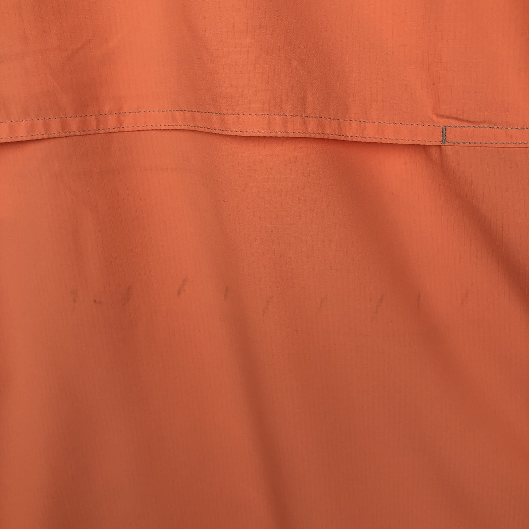 Patagonia Sol Patrol II Shirt 54234SP15 Ripstop Concealed Button-Down Short-Sleeve Fishing Shirt Men's Size L (approx.) polyester coral Vintage Second Hand