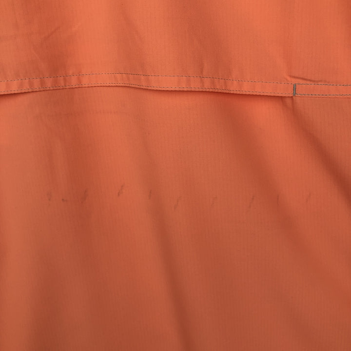 Patagonia Sol Patrol II Shirt 54234SP15 Ripstop Concealed Button-Down Short-Sleeve Fishing Shirt Men's Size L (approx.) polyester coral Vintage Second Hand