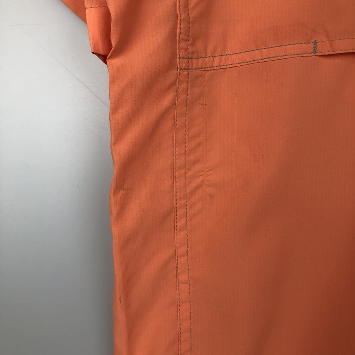 Patagonia Sol Patrol II Shirt 54234SP15 Ripstop Concealed Button-Down Short-Sleeve Fishing Shirt Men's Size L (approx.) polyester coral Vintage Second Hand