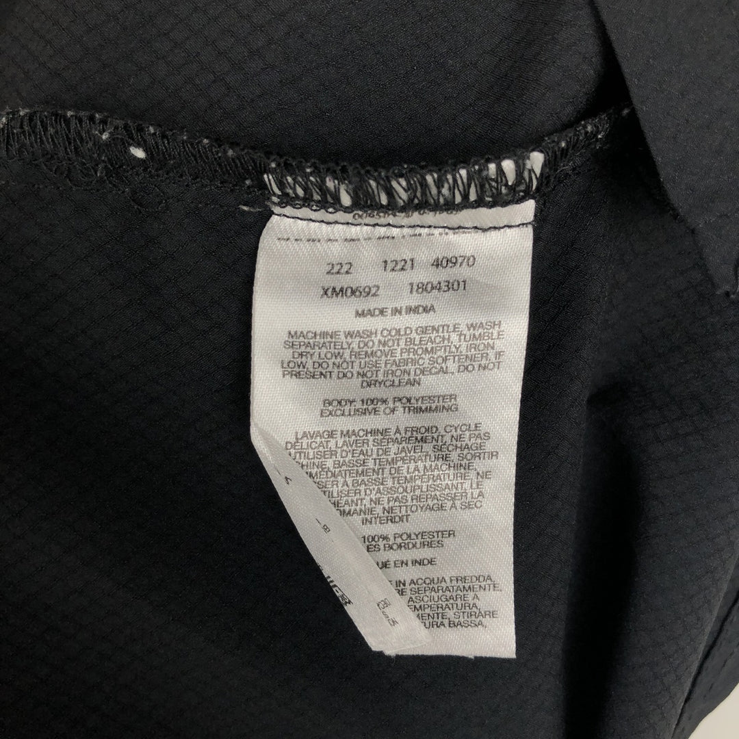 Columbia PFG Omni-Shade Ripstop Open Collar Short Sleeve Fishing Shirt (Box Shirt) - Men's Size M (approx.) polyester black type Vintage Second Hand