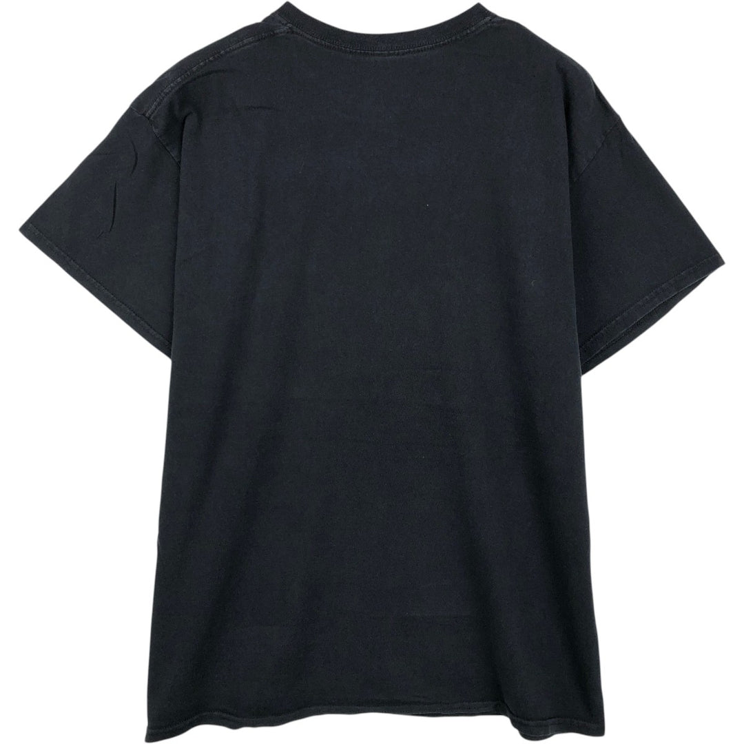 STRANGER THINGS Stranger Things Movie T-shirt Men's L size cotton black type Vintage Second Hand