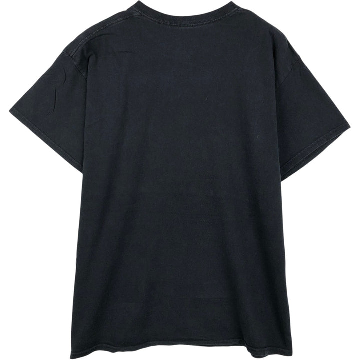 STRANGER THINGS Stranger Things Movie T-shirt Men's L size cotton black type Vintage Second Hand