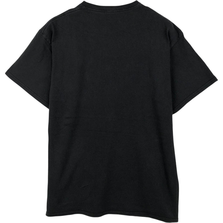 STRANGER THINGS Stranger Things Movie T-shirt Men's L size cotton black type Vintage Second Hand
