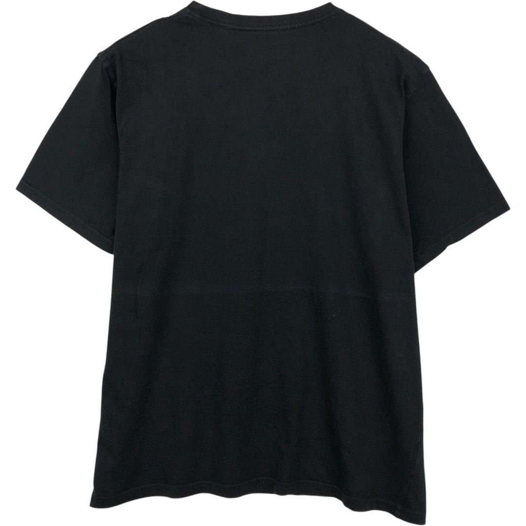 STRANGER THINGS Stranger Things Movie T-shirt Men's L size cotton black type Vintage Second Hand