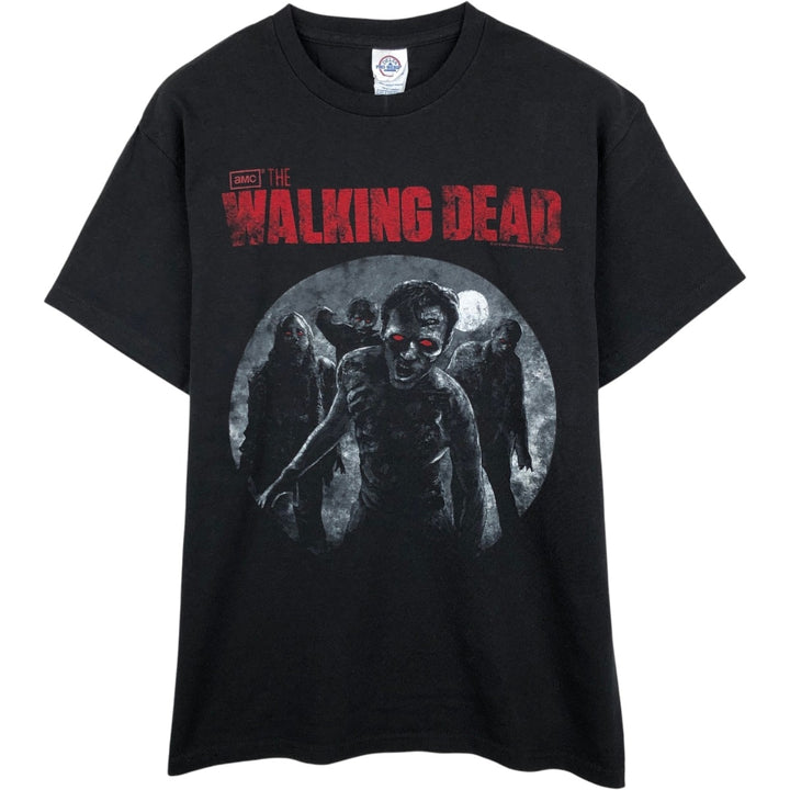 Delta DELTA THE WALKING DEAD Movie T-shirt for men, size M cotton black type Vintage Second Hand