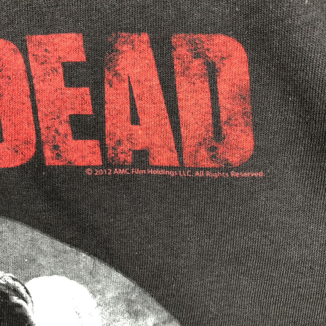 Delta DELTA THE WALKING DEAD Movie T-shirt for men, size M cotton black type Vintage Second Hand