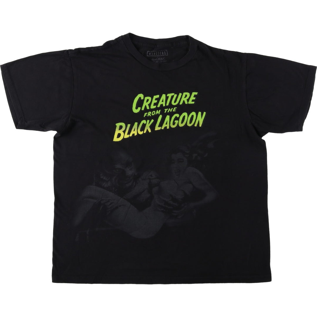 Creature from the Black Lagoon Movie T-Shirt (Made in USA) cotton black type Vintage Second Hand