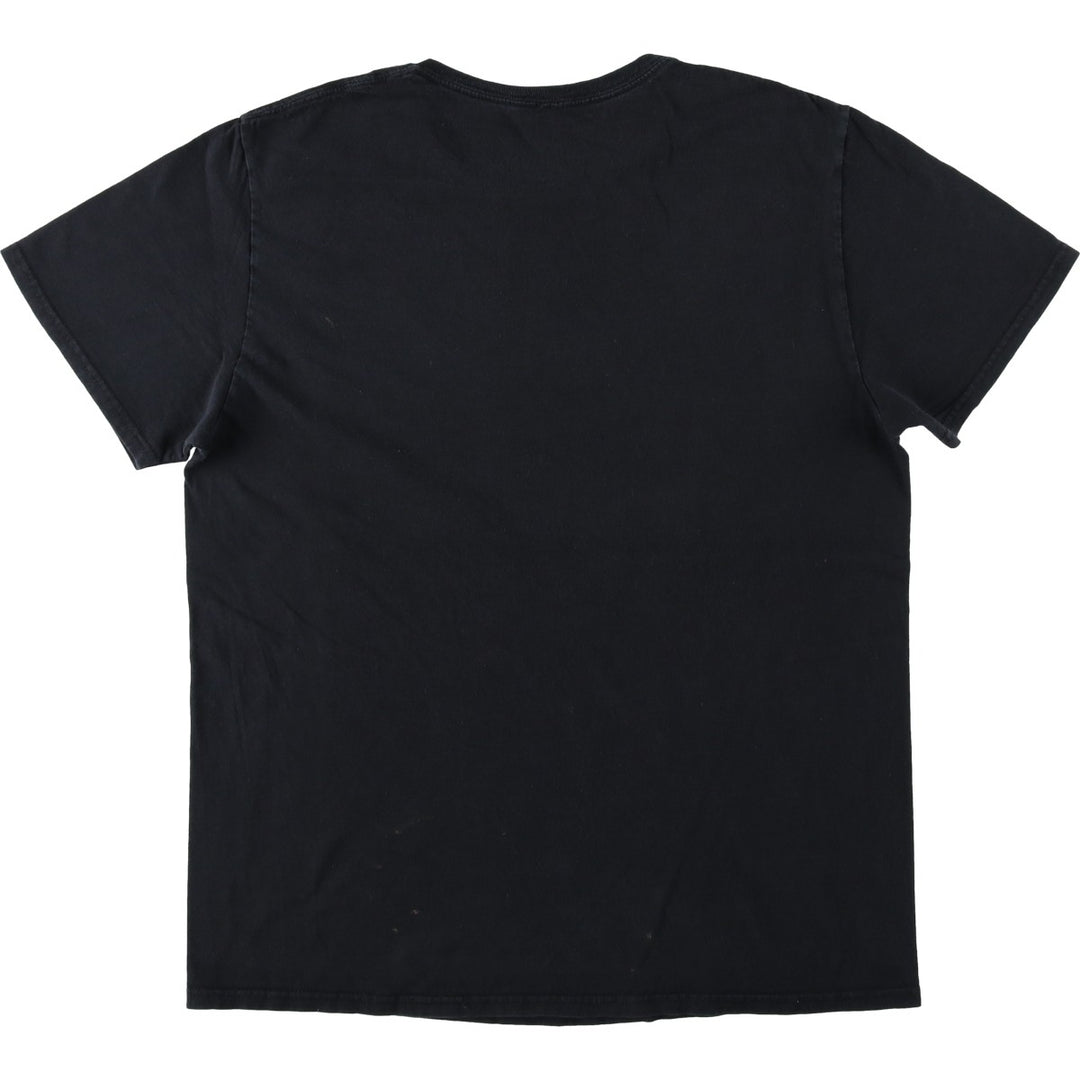 STRANGER THINGS Stranger Things Movie T-shirt Men's L size cotton black type Vintage Second Hand