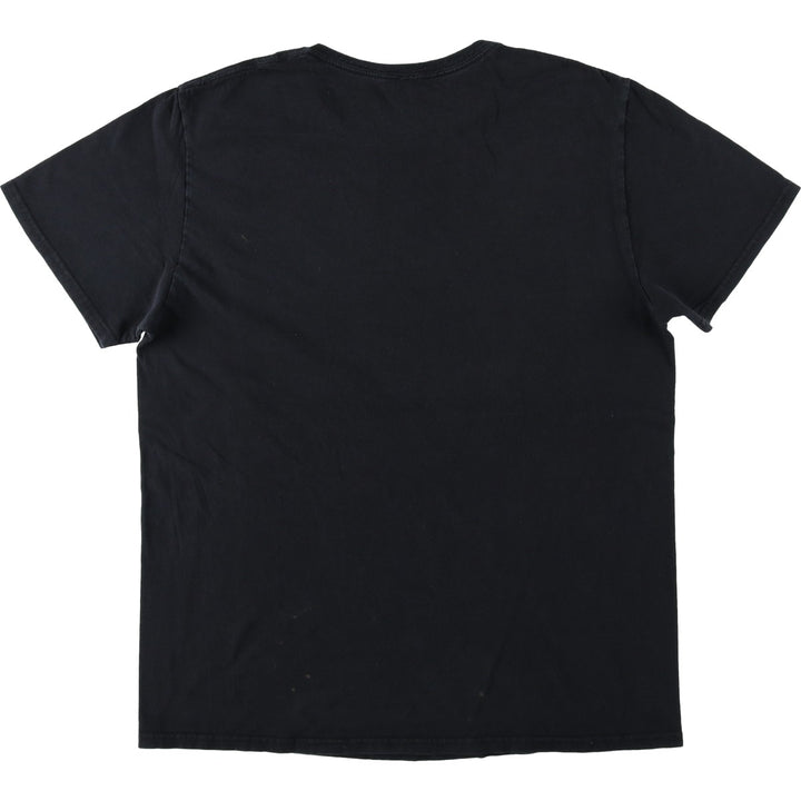 STRANGER THINGS Stranger Things Movie T-shirt Men's L size cotton black type Vintage Second Hand