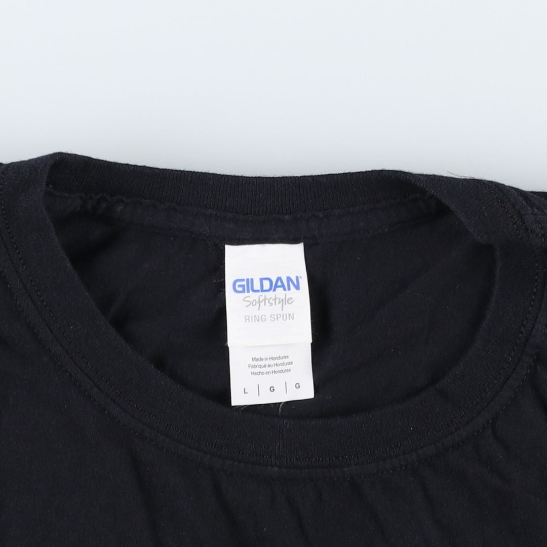 Gildan THE WALKING DEAD Daryl Dixon Movie T-Shirt (Men's Size L) cotton black type Vintage Second Hand