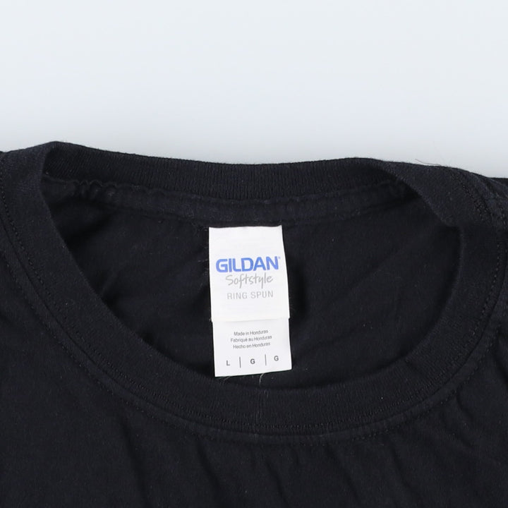 Gildan THE WALKING DEAD Daryl Dixon Movie T-Shirt (Men's Size L) cotton black type Vintage Second Hand