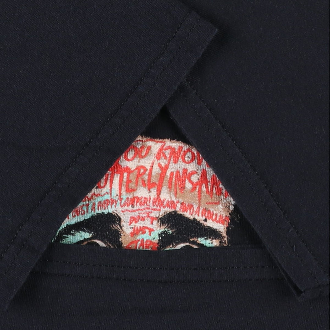 AMERICAN PSYCHO Movie T-shirt (Men's Size M) cotton black type Vintage Second Hand