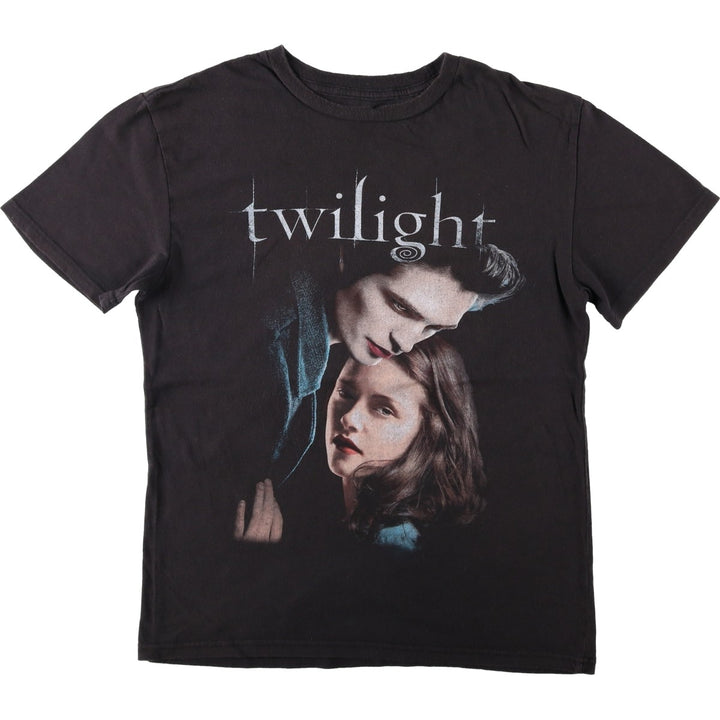 TWILIGHT Movie T-shirt (Men's size S) cotton black type Vintage Second Hand