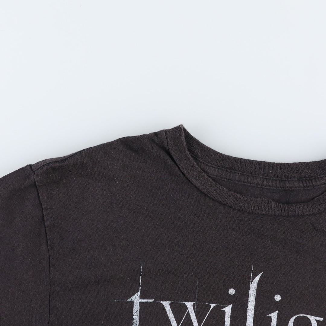 TWILIGHT Movie T-shirt (Men's size S) cotton black type Vintage Second Hand