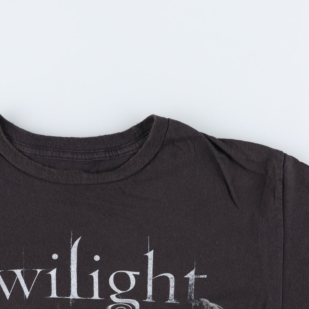 TWILIGHT Movie T-shirt (Men's size S) cotton black type Vintage Second Hand