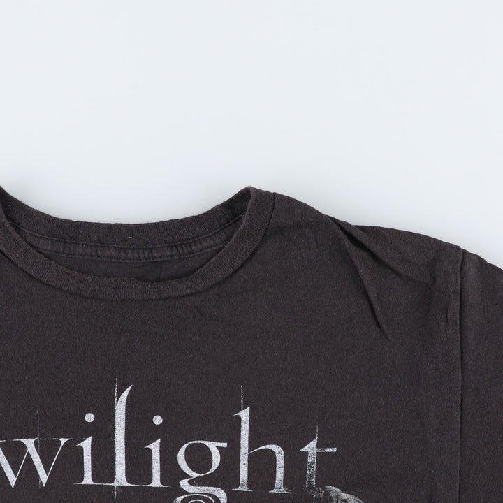 TWILIGHT Movie T-shirt (Men's size S) cotton black type Vintage Second Hand