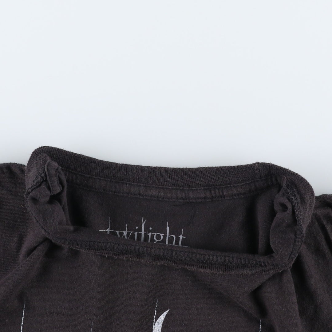 TWILIGHT Movie T-shirt (Men's size S) cotton black type Vintage Second Hand