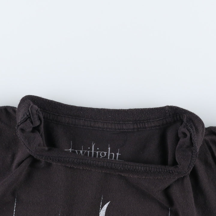 TWILIGHT Movie T-shirt (Men's size S) cotton black type Vintage Second Hand