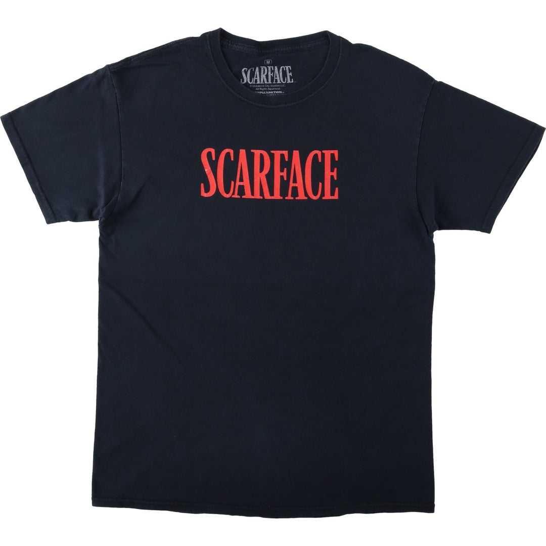 Ripple Junction Scarface Movie T-Shirt (Men's Size M) cotton black type Vintage Second Hand