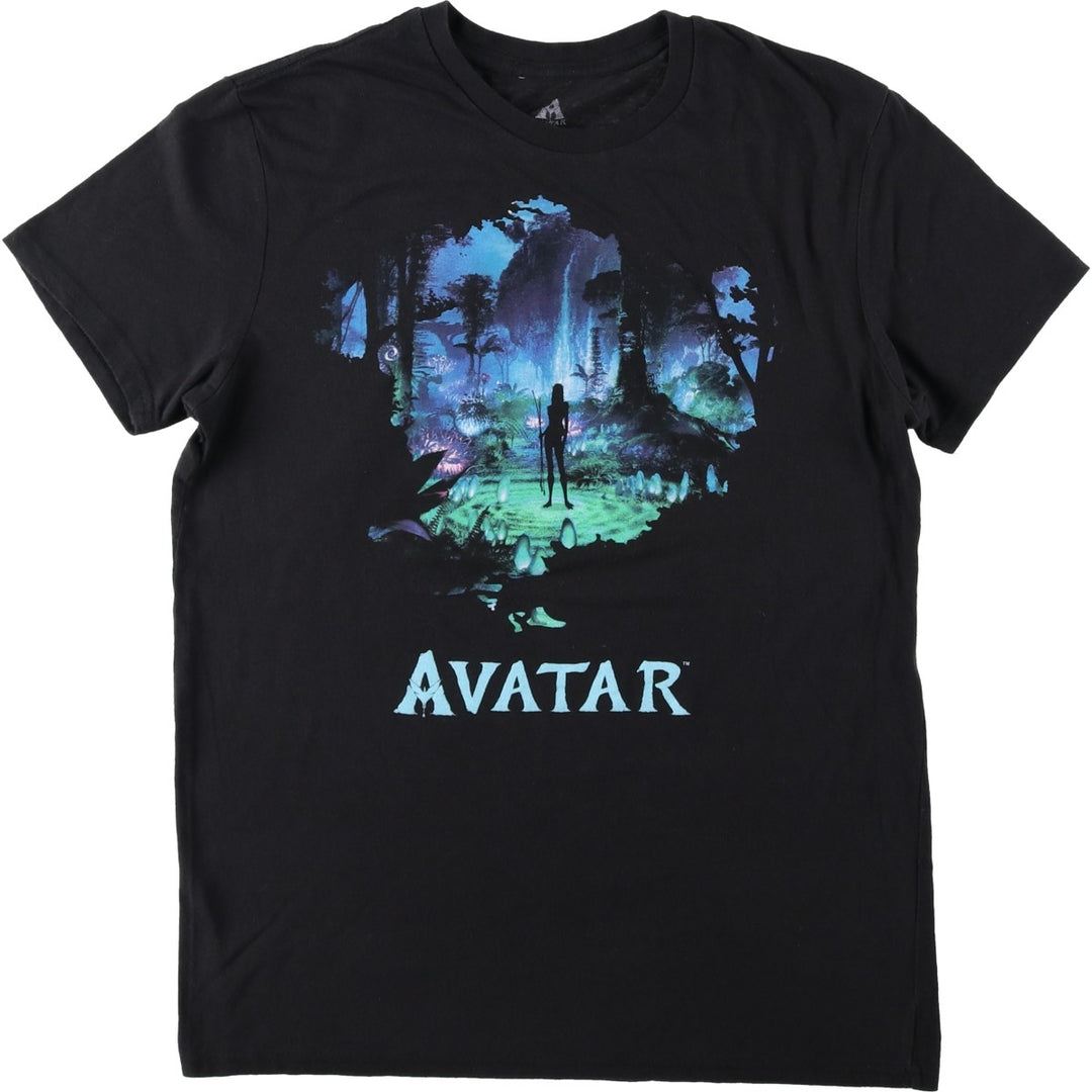 AVATAR Movie T-Shirt (Men's Size M) cotton black type Vintage Second Hand