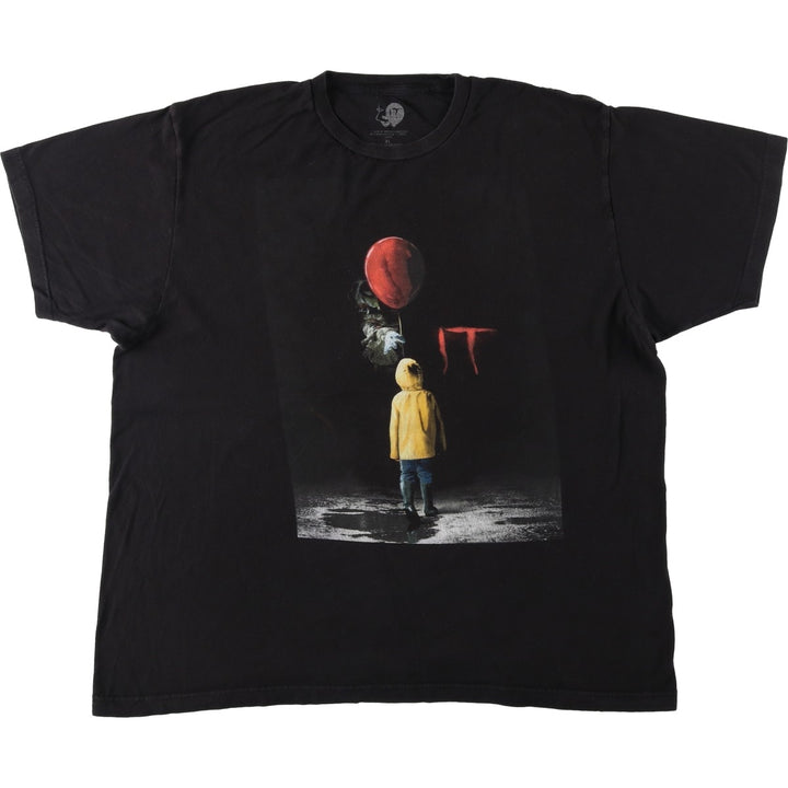 IT Movie T-shirt Men's XL size cotton black type Vintage Second Hand