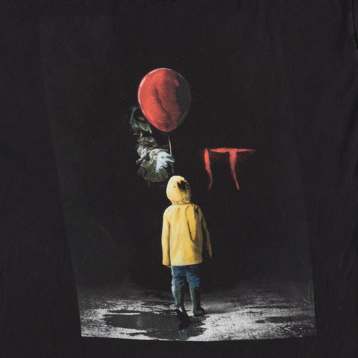 IT Movie T-shirt Men's XL size cotton black type Vintage Second Hand