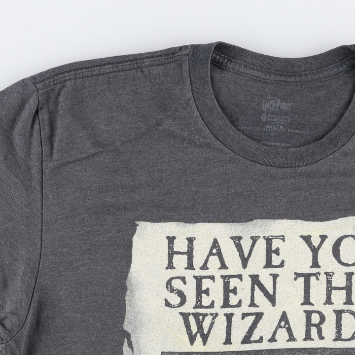 Harry Potter Sirius Black Movie T-Shirt (Men's Size M) cotton Charcoal Vintage Second Hand