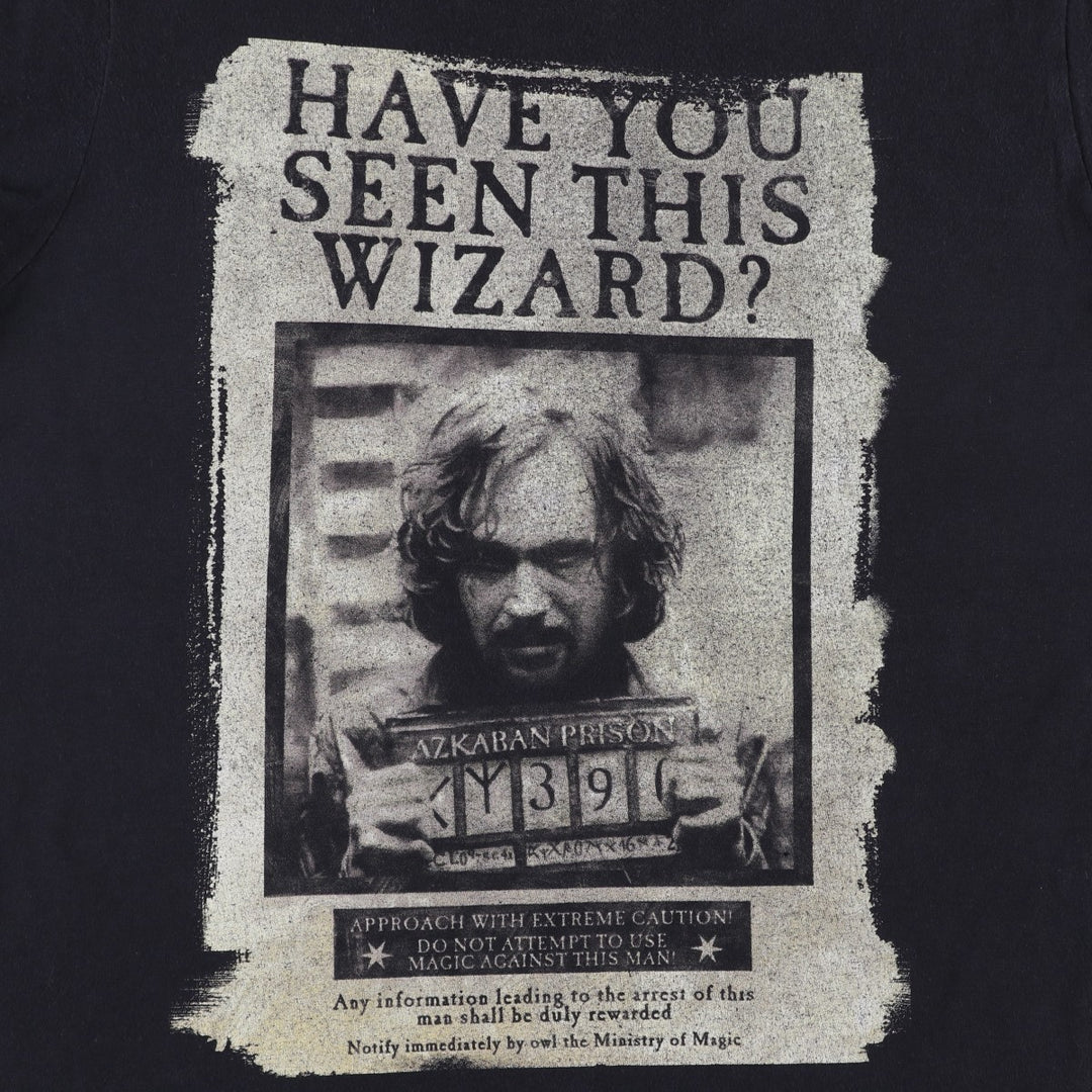 Harry Potter Sirius Black Movie T-Shirt (Men's Size S) cotton black type Vintage Second Hand