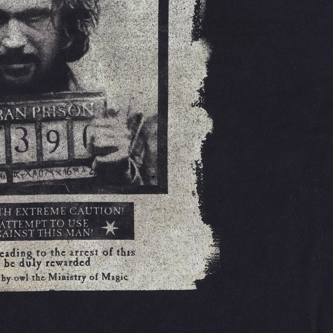 Harry Potter Sirius Black Movie T-Shirt (Men's Size S) cotton black type Vintage Second Hand